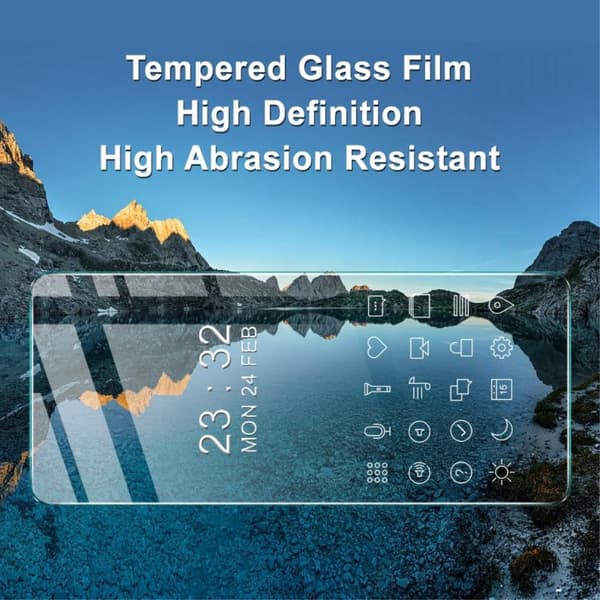 IMAK H - serien til Asus ROG - telefon 6 5G/6 Pro 5G hærdet glas Transparent