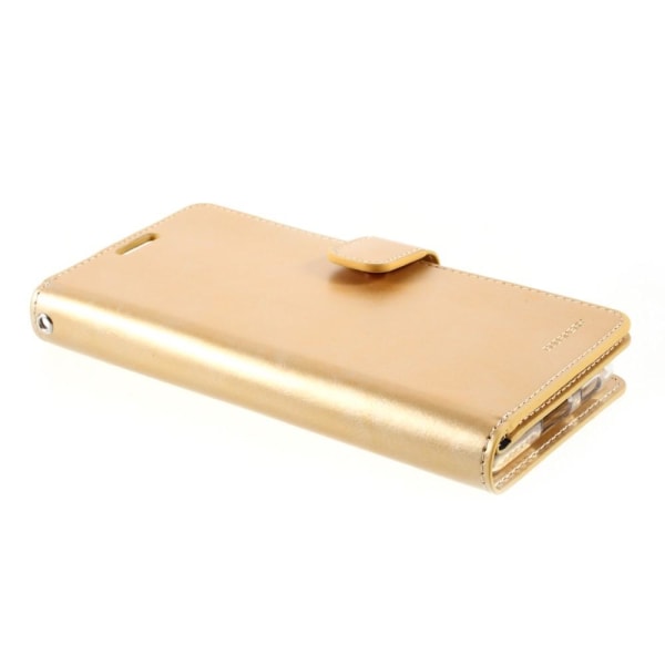 Samsung Galaxy S21+ (Plus) MERCURY GOOSPERY Mansoor Wallet Case  - Gold Gold
