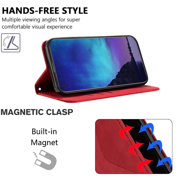 Til Xiaomi 17T Pungcover Red