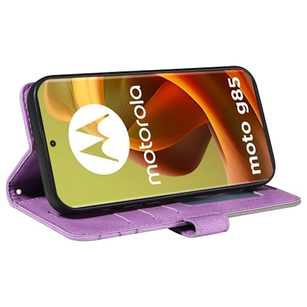 For Motorola Moto G85 KT Series-1 To-fargets Purple
