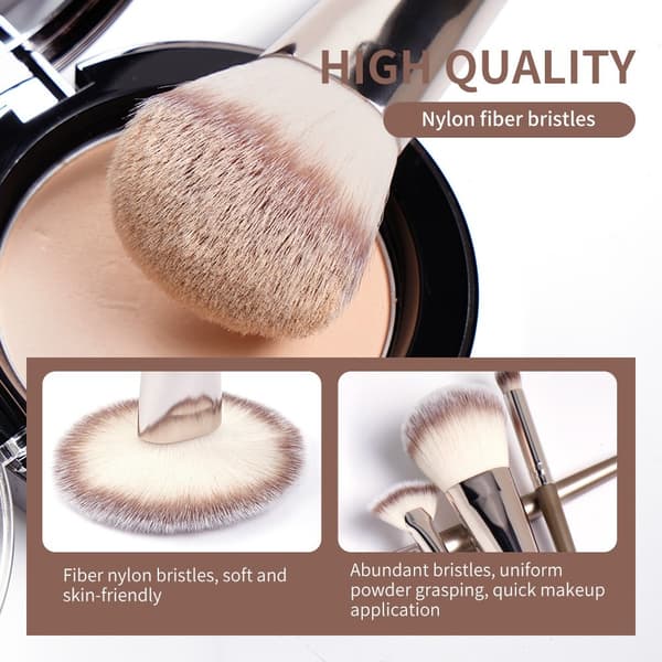 20 fiber øyenskyggebørste Basic Blusher Eyebrow Makeup Makeup Pink