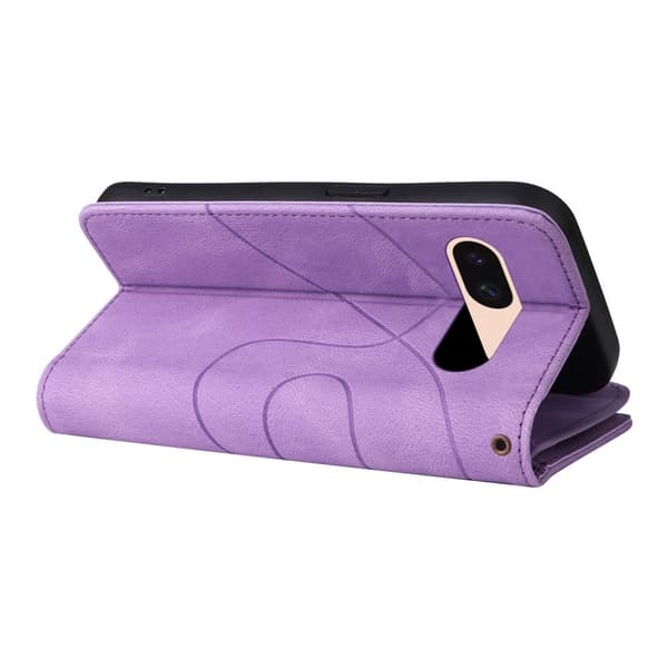 KT Multifunksjons Serie-5 For Pixel 8a Telefonveske Purple