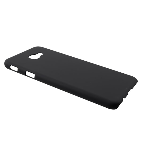 Rubberized Hard Plastic Cover for Samsung Galaxy J4 Plus - Black Black