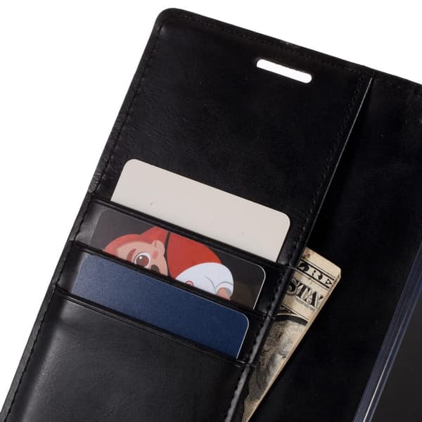 MERCURY GOOSPERY Sininen Moon Lompakkokotelo Samsung Galaxy Note 20 Black