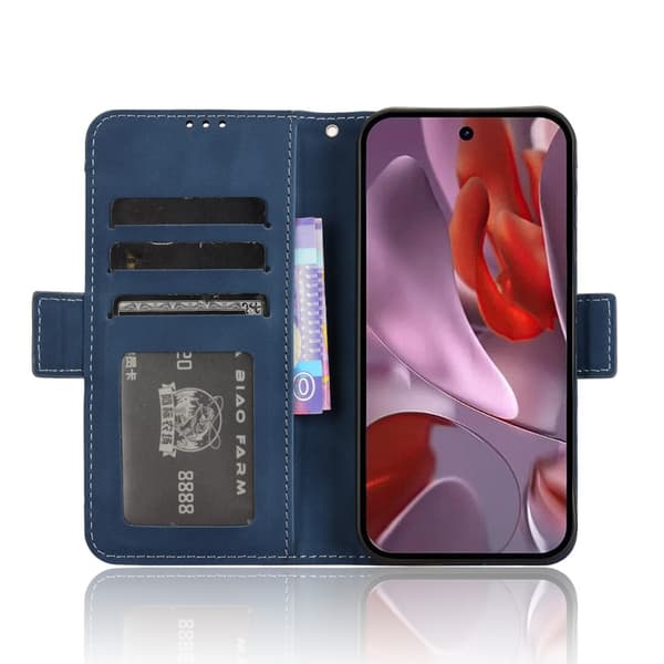 Lompakkoteline puhelinkotelo Google Pixel 9A Blue