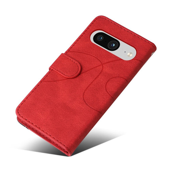 Til Google Pixel 8 KT - serie - 1 dobbeltfarve etui Red