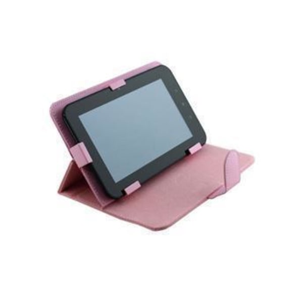Taitettava kotelo läppä 9,7" tabletille myös Ipad PINK Pink