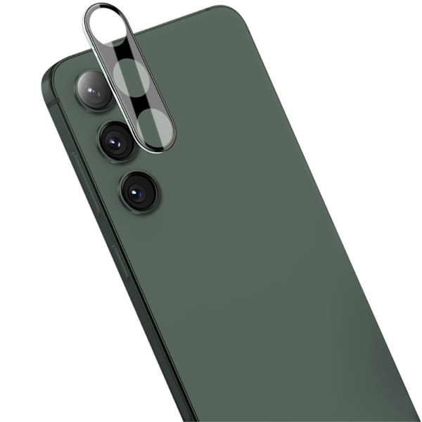 IMAK För Samsung Galaxy S24 kamera linsskydd härdat glas linsfilm Svart