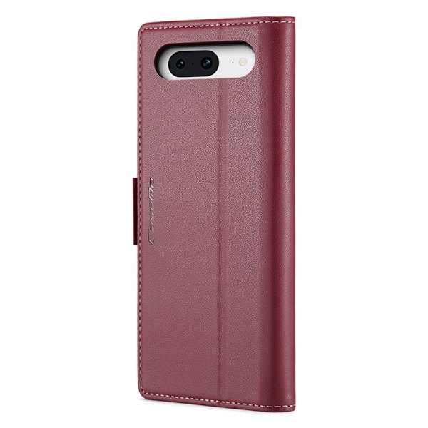 CASEME Retro Lompakkokotelo Pixel 8a Red