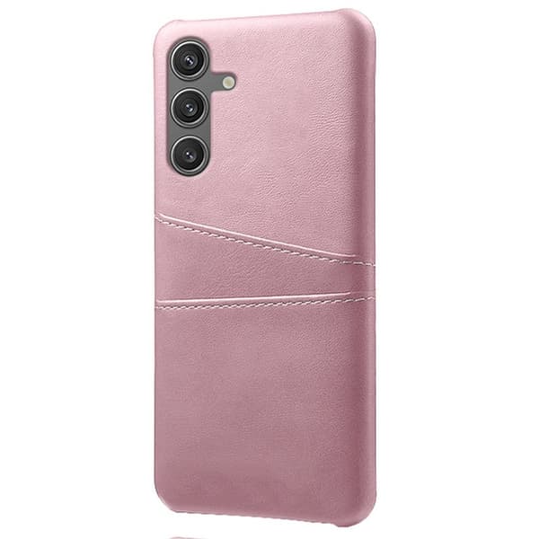 Til Samsung Galaxy S25 Deksel med 2 Spor Pink