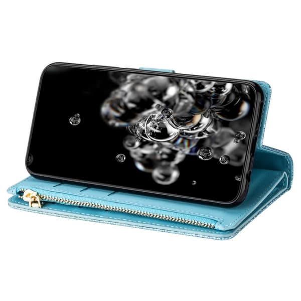 For Samsung Galaxy A26 5G Etui Stjernehimmel Gravert Lommebokdeksel Blue