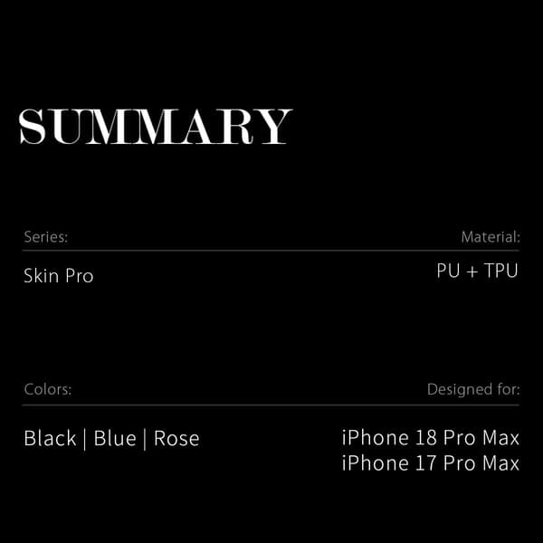 DUX DUCIS Puhelinkotelo jalustalla iPhone 18 Pro / 17 Pro puhelimelle Pink