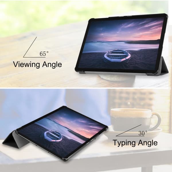 Slim Fit Deksel Til Samsung Galaxy Tab S4 10.5 - Svart Black