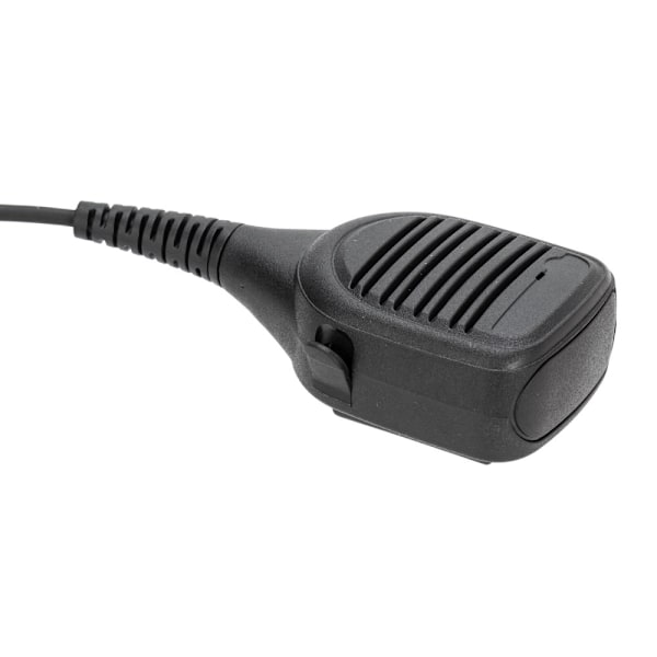 Universal Walkie Talkie 7,1 mm Audio Jack Ham Radio Högtalarmikrofon Black