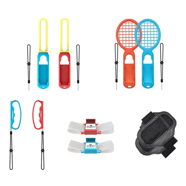 Kompatibel med Nintendo Switch Sports Control Set Joy-Con spiltilbehør Multicolor
