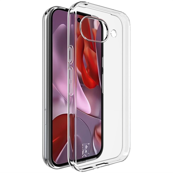 IMAK Four Corners Airbag TPU-deksel Pixel 9a Transparent