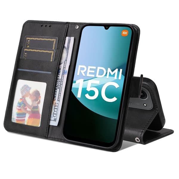 Pungetui til Xiaomi Redmi 15C 5G / 15C 4G Black