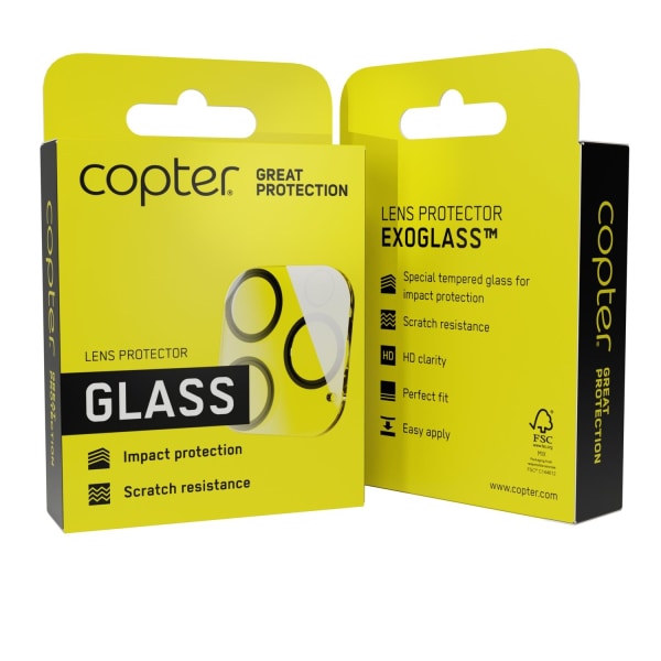 Copter Lens Protector iPhone 15 Pro / iPhone 15 Pro Max Transparent