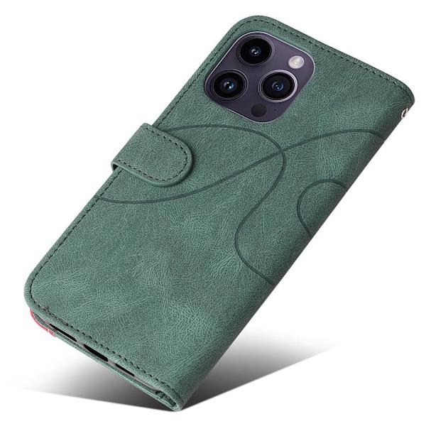 KT Plånboksfodral till iPhone 15 Pro Max - Grön Grön