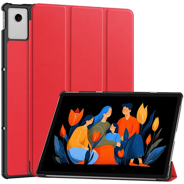 Lenovo Idea Tab Plus Suojakotelo Pudotusta Kestävä Jalusta Tablettikotelo Red
