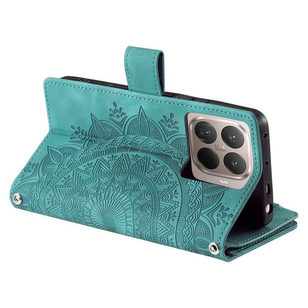 Til Xiaomi 17T Pungcover Mandala Green