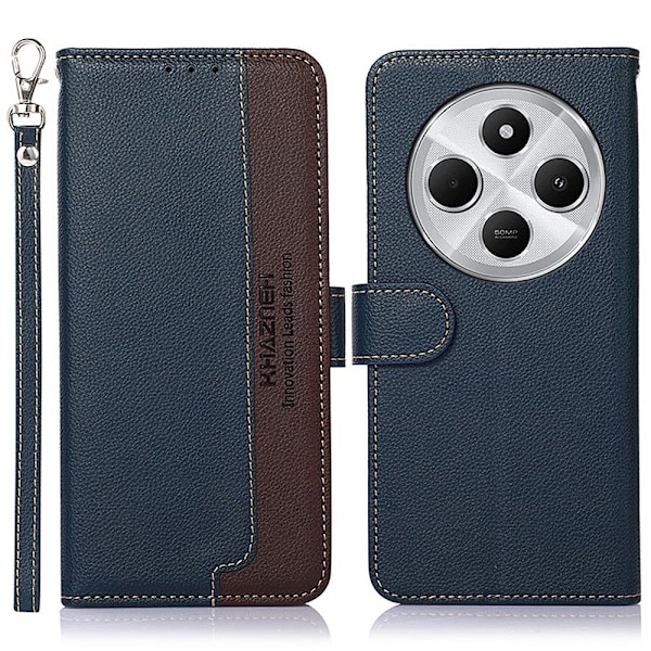 KHAZNEH Lompakkokotelo Xiaomi Redmi 14C Blue