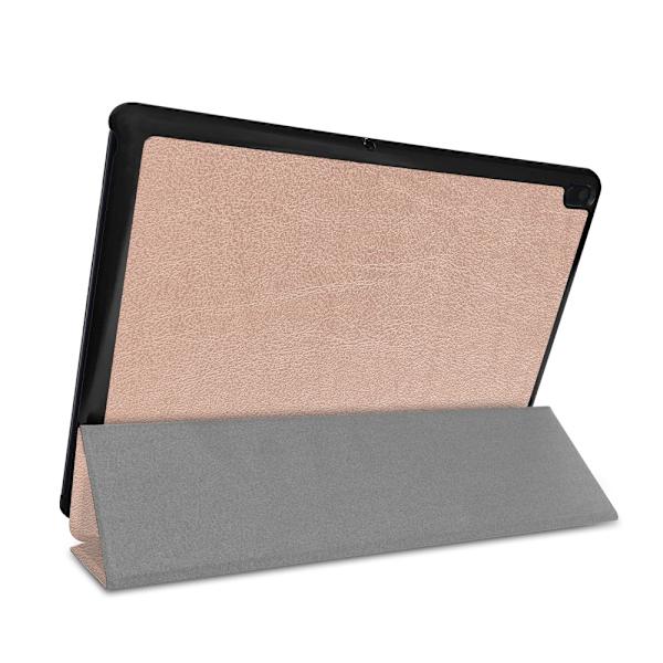 Tri-fold Fodral till Lenovo Tab E10 - Rose Gold multifärg