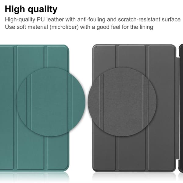 Nokia T21 Tri - fold Stand Wake/Sleep Cover Tablet - etui - Grøn Green