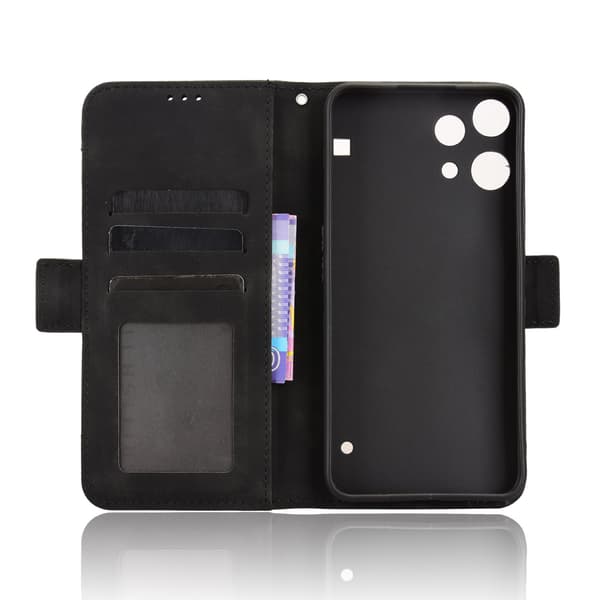 Pungcover til Nothing Phone (3a) Lite 5G med flere kortpladser - Sort Black