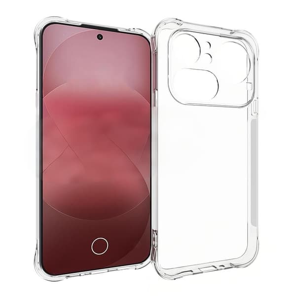 WANLONFENG Nothing Phone 4a Pro Puhelinkotelo Näytönsuojalla Transparent