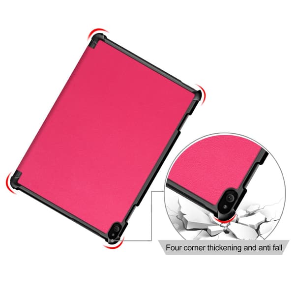 Tri - fold Stand Kansi - Lenovo Tab P10 - Rose Multicolor