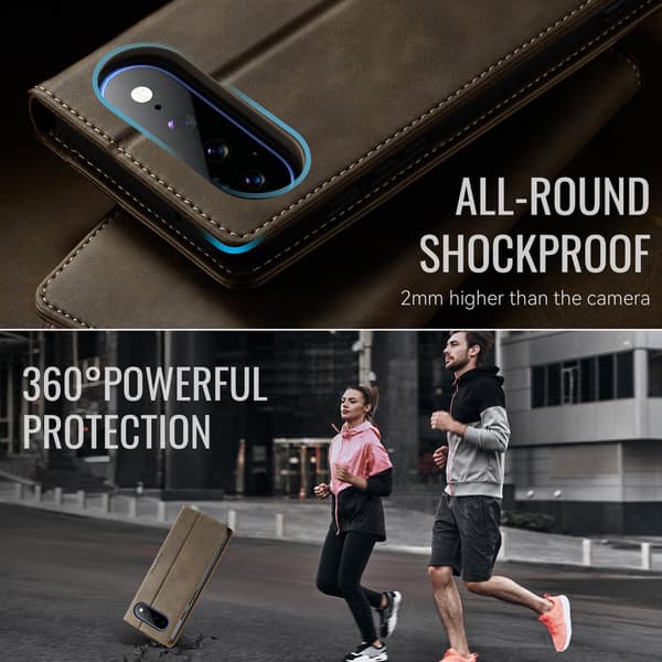 CASEME Pungcover til Google Pixel 11 Pro XL Brown
