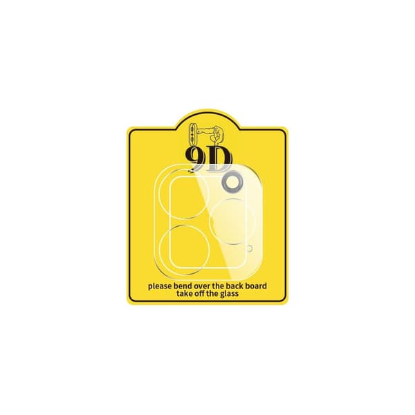 Tempered Glass Camera Lens - iPhone 12 Pro Max Transparent