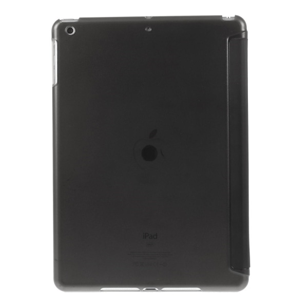 iPad Air/iPad 9.7 2017/2018 Slim fit kolmitaitettava kotelo - Mu Black