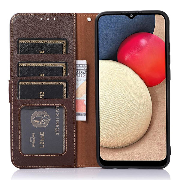 KHAZNEH Telefondæksel til Google Pixel 7 Pro - Brun/Blå Brown