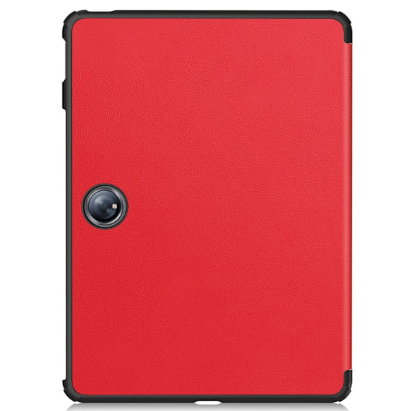 Til OnePlus Pad 2 Tri - fold Stand Wake/Sleep Cover Tabletetui Red
