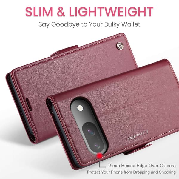 CASEME Google Pixel 10 Pro / 10 / 9 Pro / 9 Kotelo Teline Puhelinkotelo Red