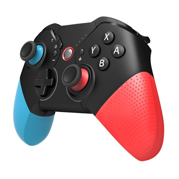 Kompatibel med Nintendo Switch trådløs spillkontroller vibrasjonsdesign - blå+rød Red