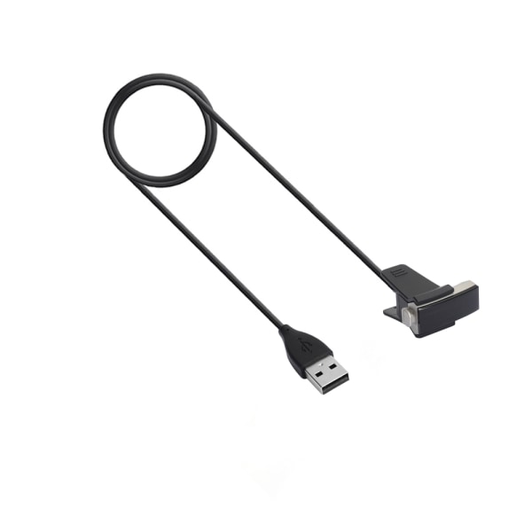 30 cm vara- USB -latauskaapeli Fitbit Alta -laitteelle - musta Black