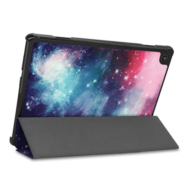 Kolminkertainen telinekotelo Lenovo Tab M10 FHD REL TB-X605FC - Starry Sky Black