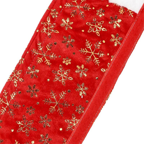 4-pack Christmas pellavakankainen jääkaapin oven kahvan suojakuori Joulu Red