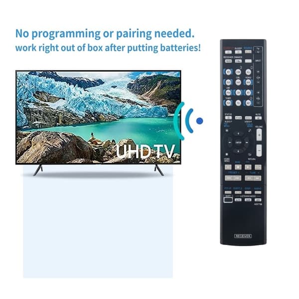 Fjernkontroll Utskiftning for AXD7739 for Pioneer AV-receiver Stereo System Black
