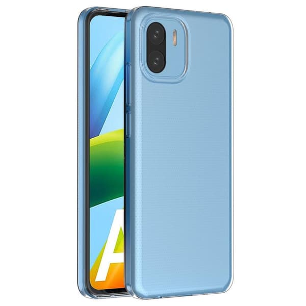 Xiaomi Redmi A1 Transparent Myk TPU Telefondeksel Transparent