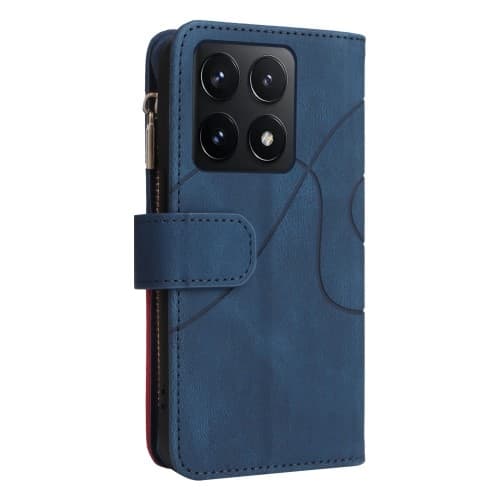 KT Wallet Case til Xiaomi 14T Blue