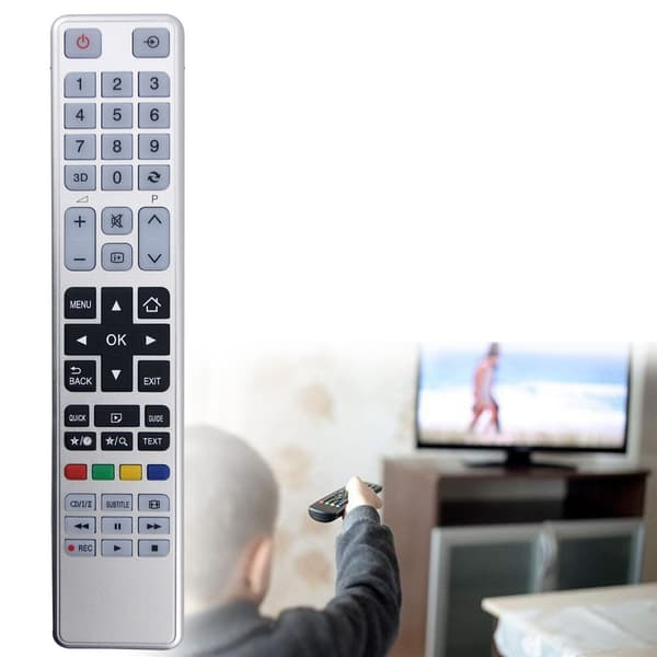 Fjernkontrollerstatning for CT-8040 For Toshiba TV Silver