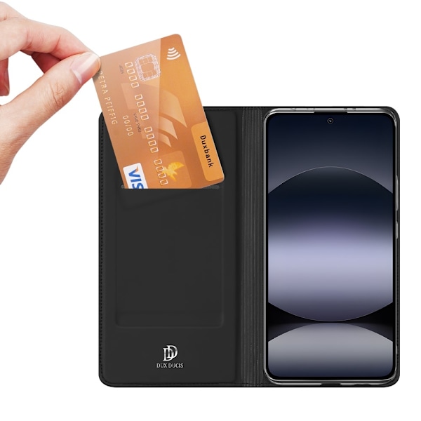 DUX DUCIS Skin Pro Series Case with Card Slot Xiaomi Redmi Note 14 4G Black