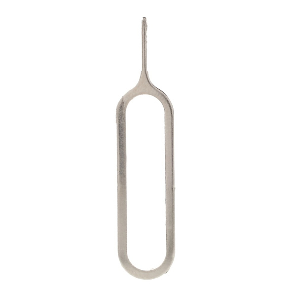 SIM - kortnøkkel til iPhone og iPad Needle Silver