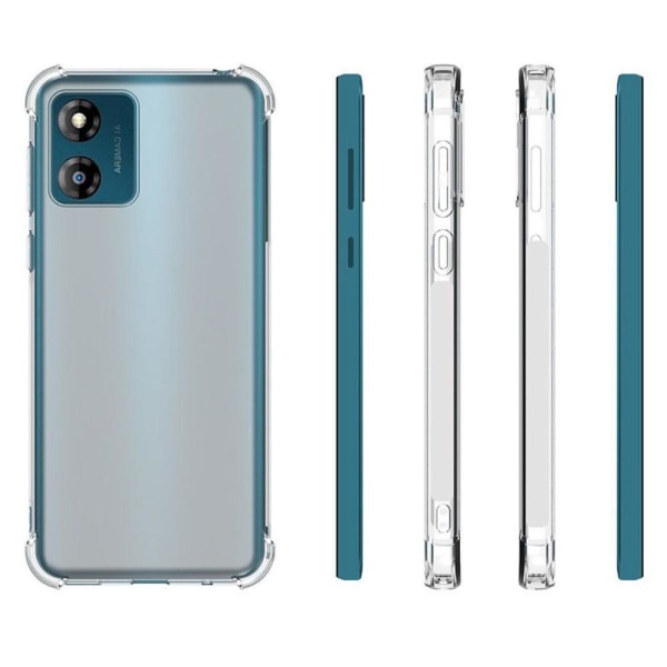 For Motorola Moto E13 4G Slim Transparent TPU Case Cover Transparent