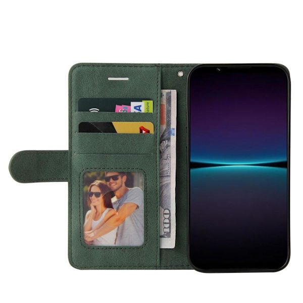 KT Plånboksfodral till Sony Xperia 1 IV 5G - Grön Grön