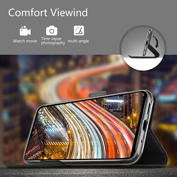 Xiaomi Redmi 9T Plånboksfodral Svart